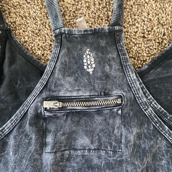 Free People Movement Hot Shot Mini Dress Black XS - Picture 9 of 9